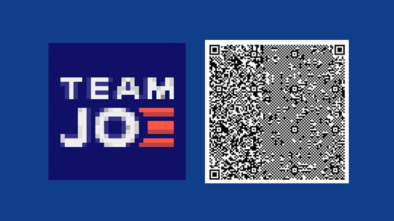 campaign released QR codes via The Verge