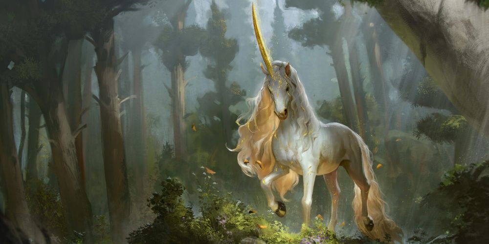 A Unicorn from Dungeons and Dragons
