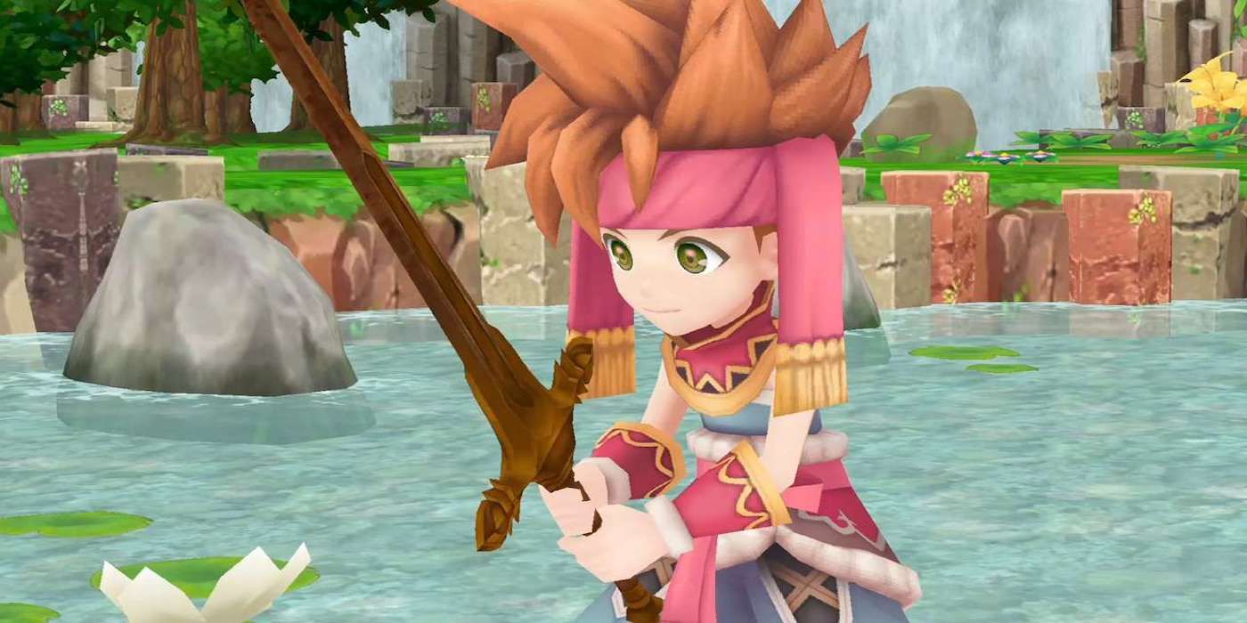 A gameplay screenshot from Secret Of Mana