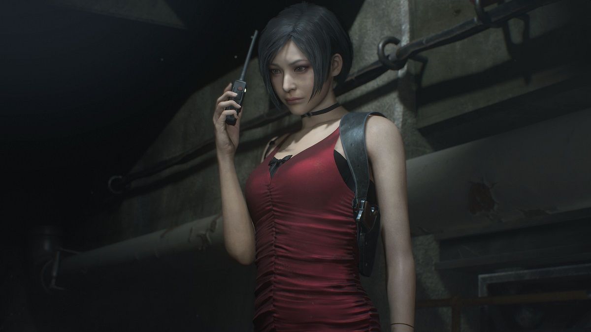 Ada Wong in the Resident Evil 2 remake