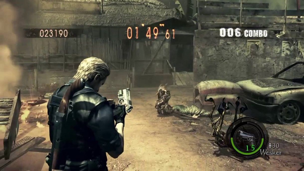 Albert Wesker in Resident Evil 5 multiplayer
