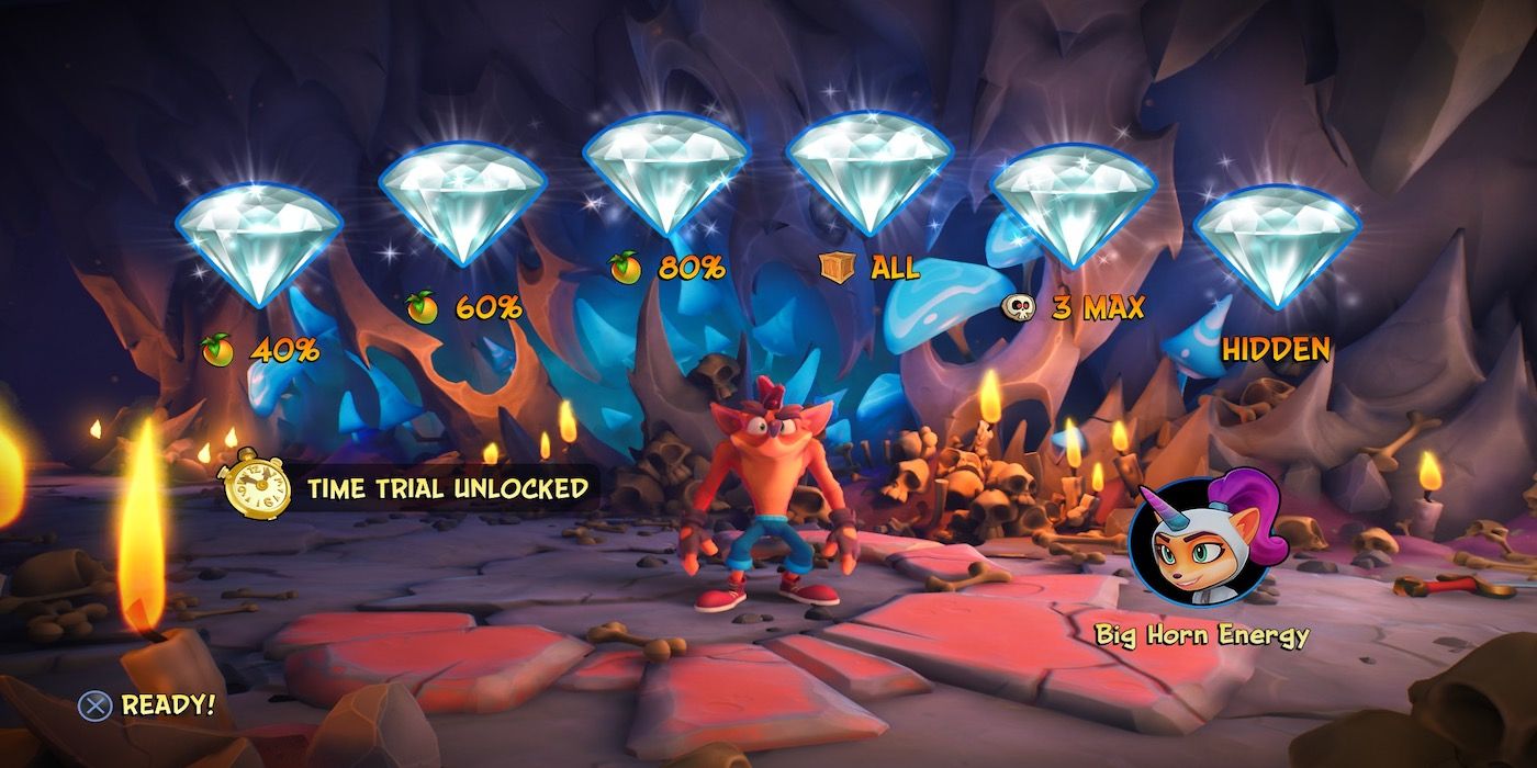 A gameplay screenshot from Crash Bandicoot 4.