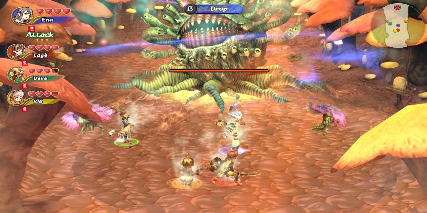 A gameplay screenshot from Crystal Chronicles HD