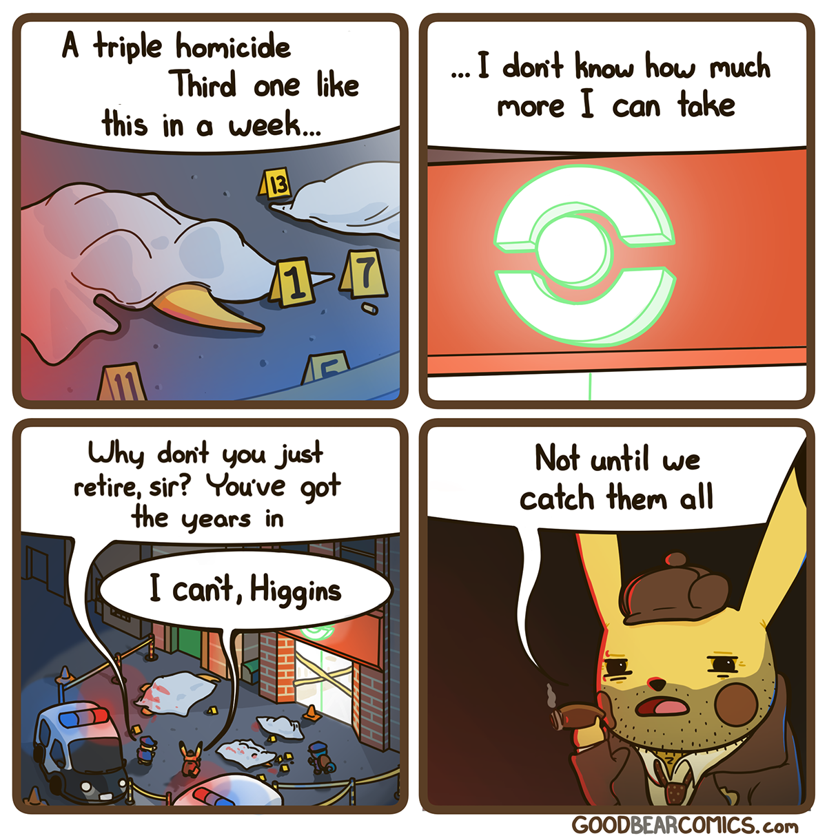 A Pokemon comic by James Lecarpentier