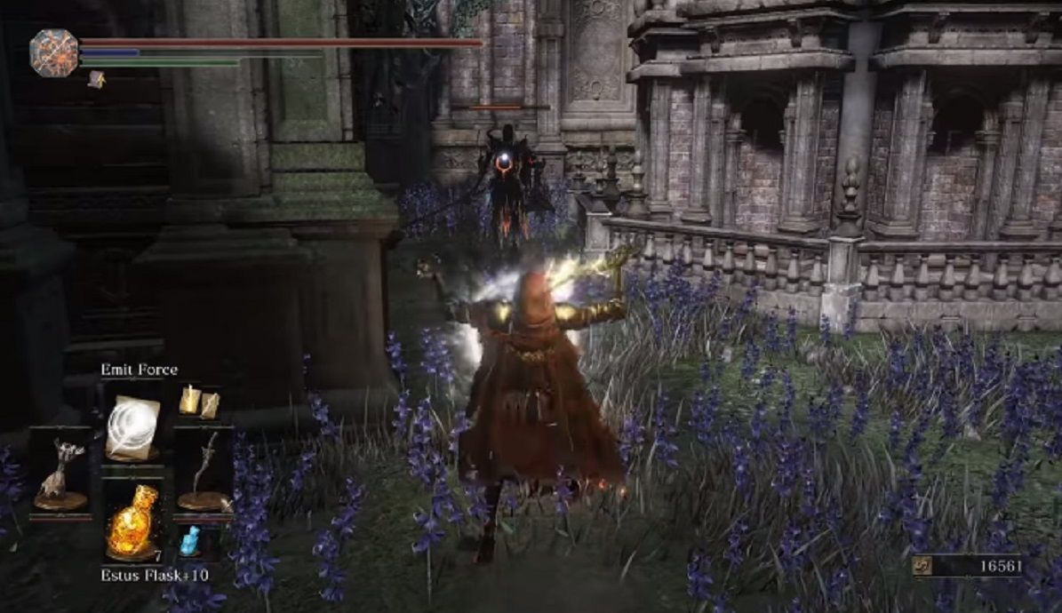 Using the Emit Force Miracle in Dark Souls III