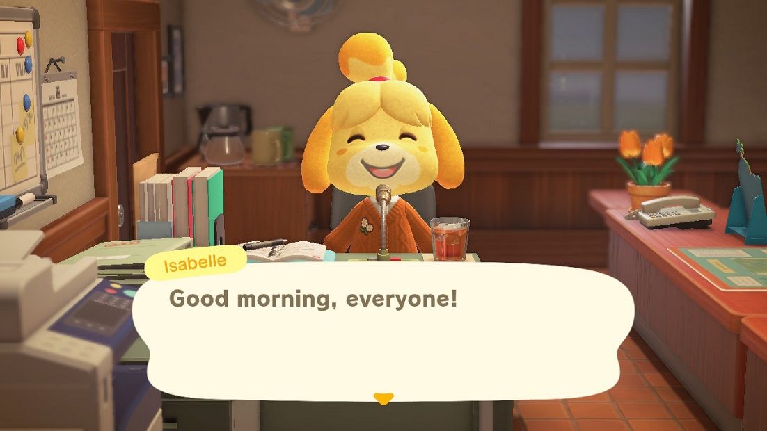 Isabelle in Animal Crossing: New Horizons