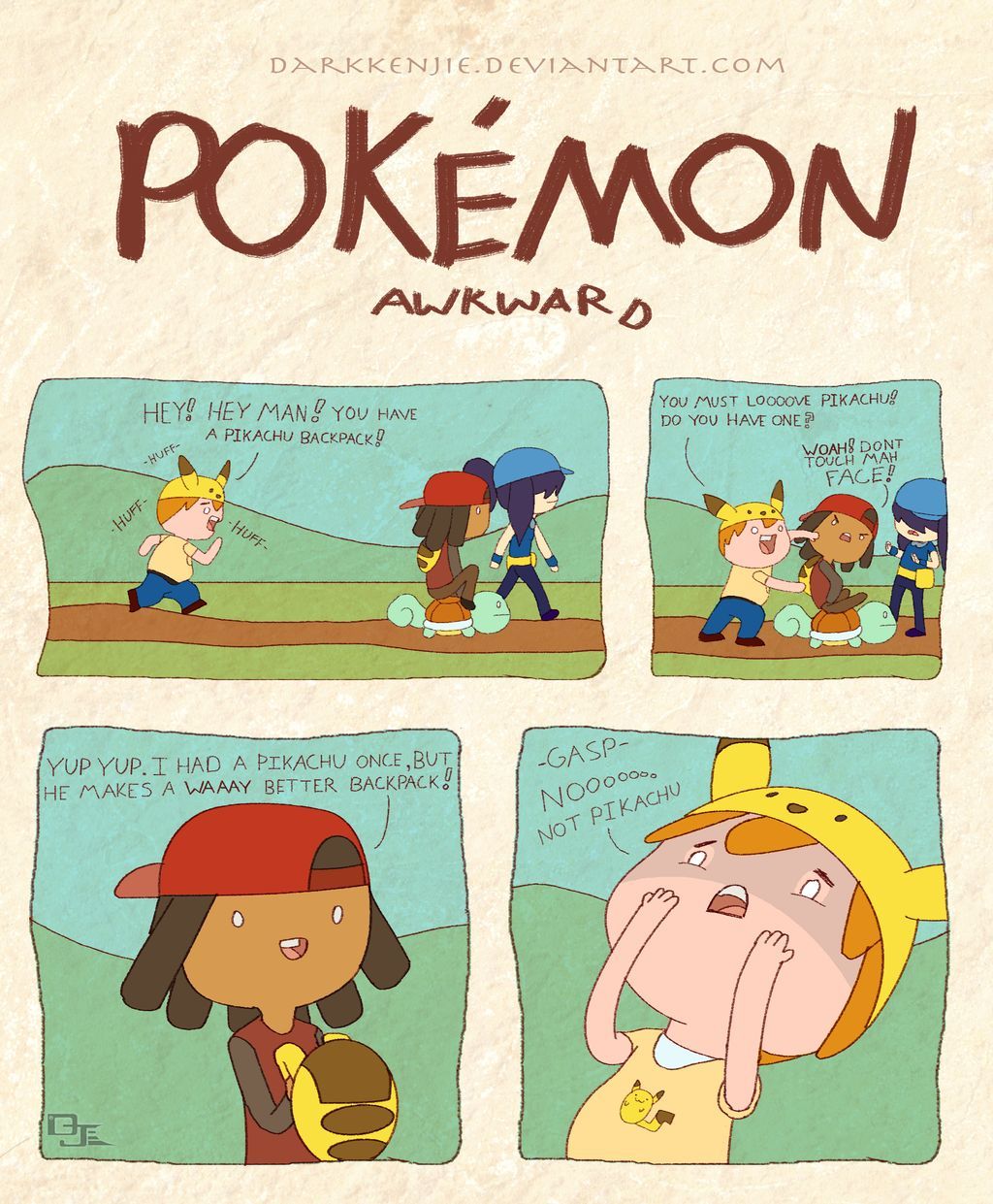 A Pokemon comic by DarkKenjie