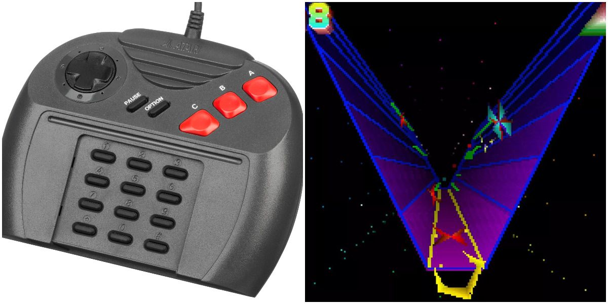Atari Jaguar Controller Tempest 2000