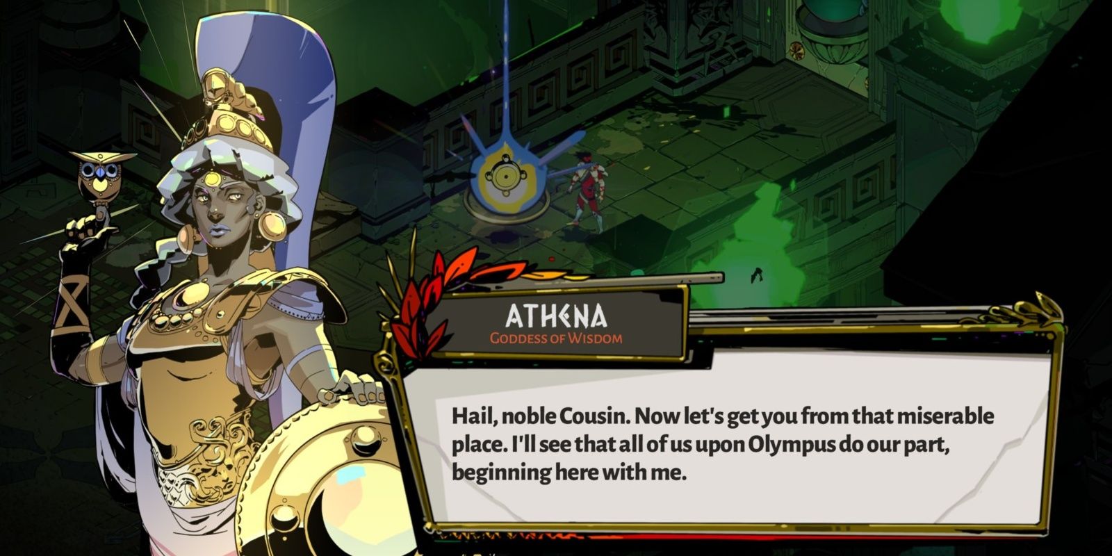 Athena Dialogue with Zagreus