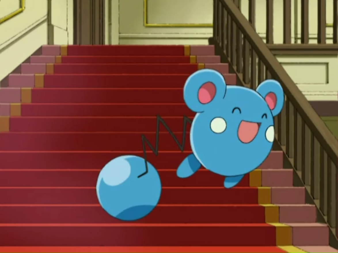 azurill in the anime