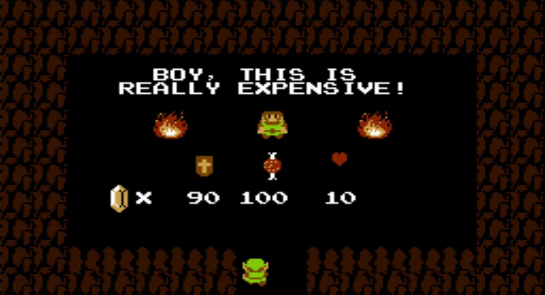 bait food zelda shop