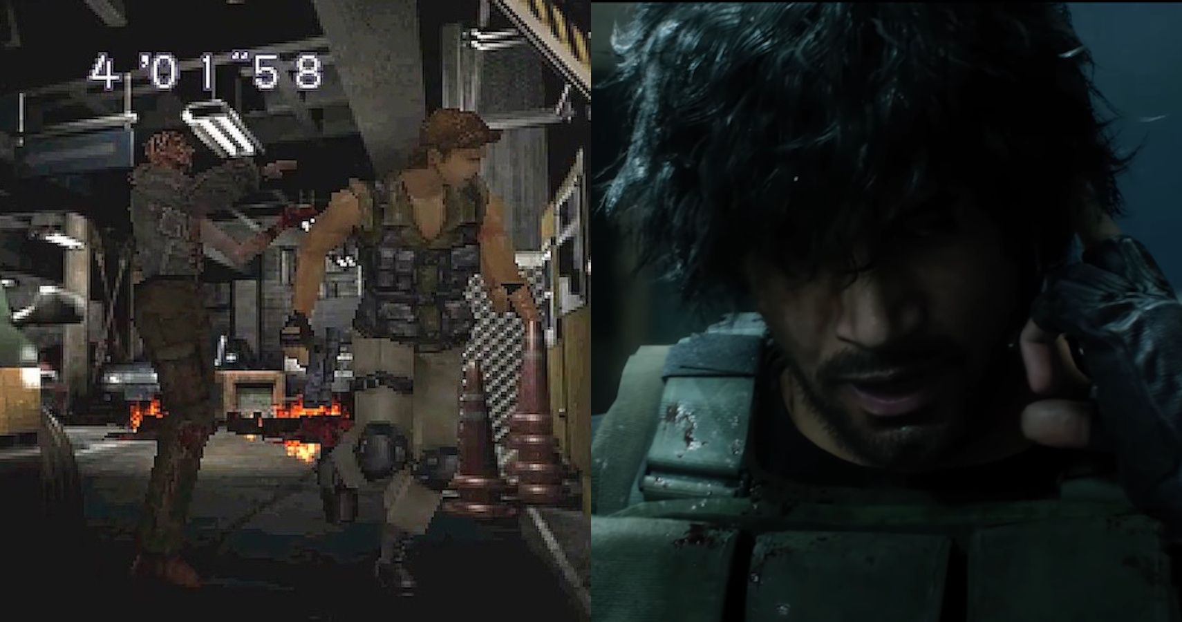 Carlos Resident Evil 3 and remake