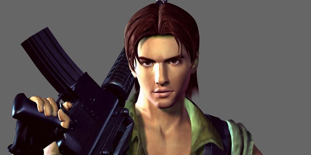 Carlos Resident evil 3 CG render PS1