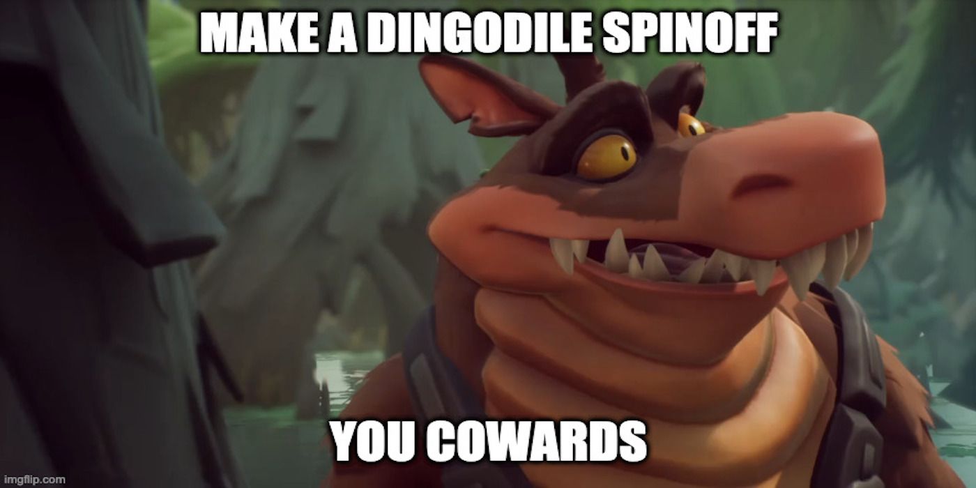 A meme about Crash Bandicoot 4