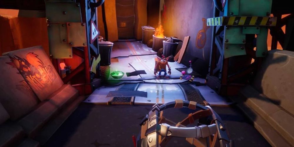 Crash 4 green gem
