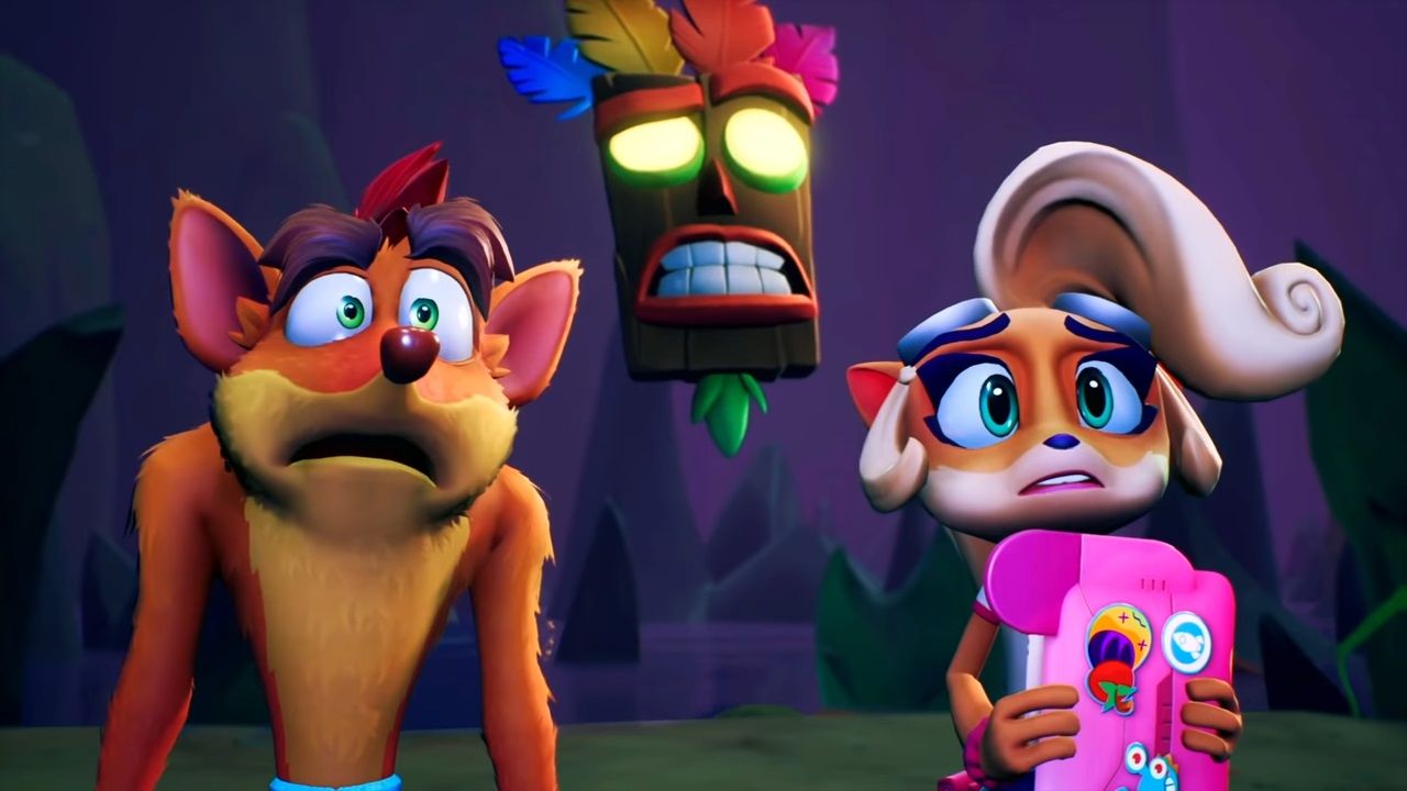 Crash, Aku Aku, Coco - Crash Bandicoot 4: It's About Time