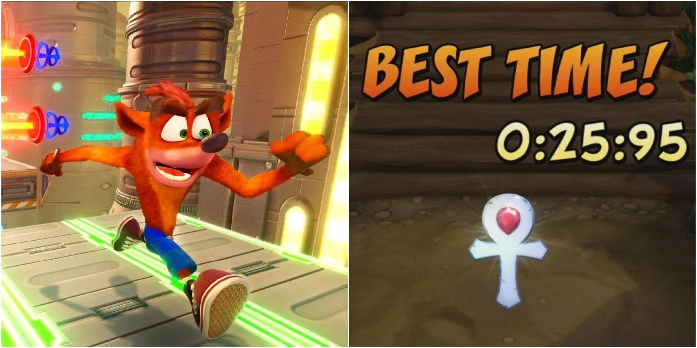 Crash Bandicoot N Sane Trilogy Time Trial Relic