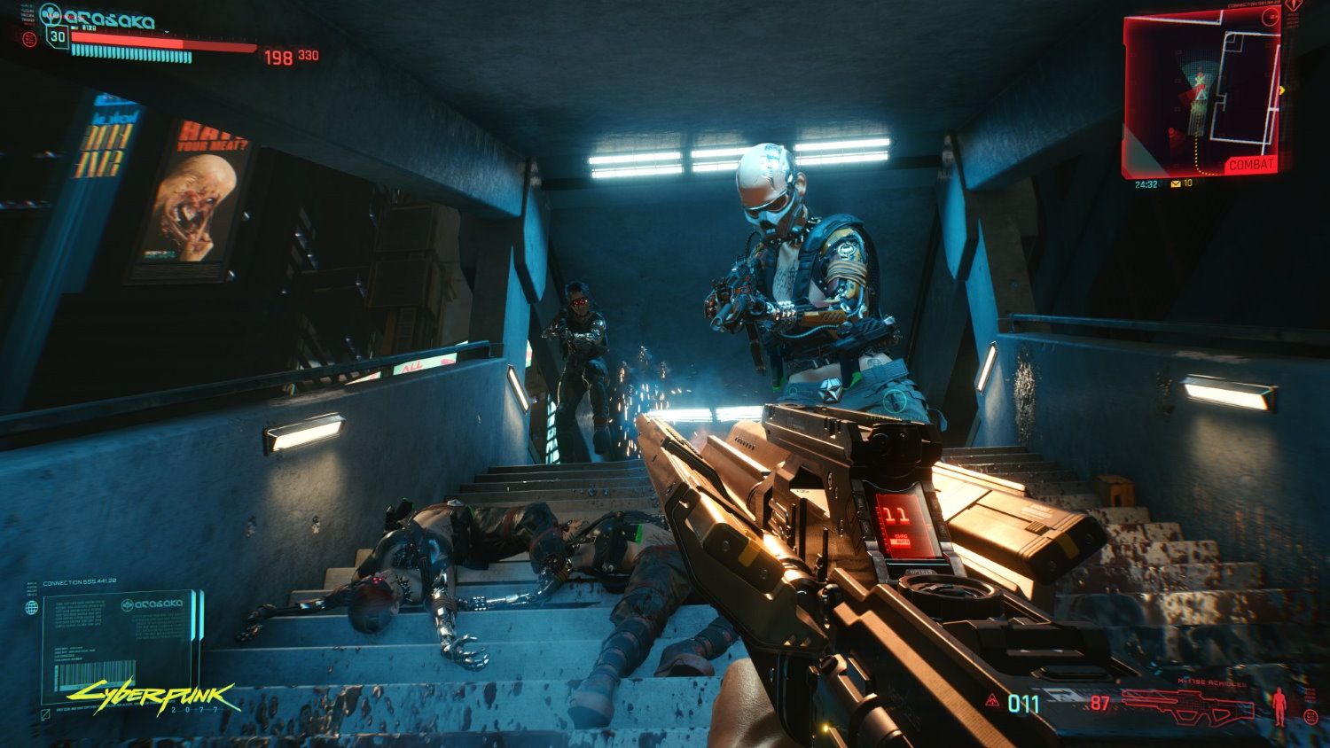 Cyberpunk 2077 screen