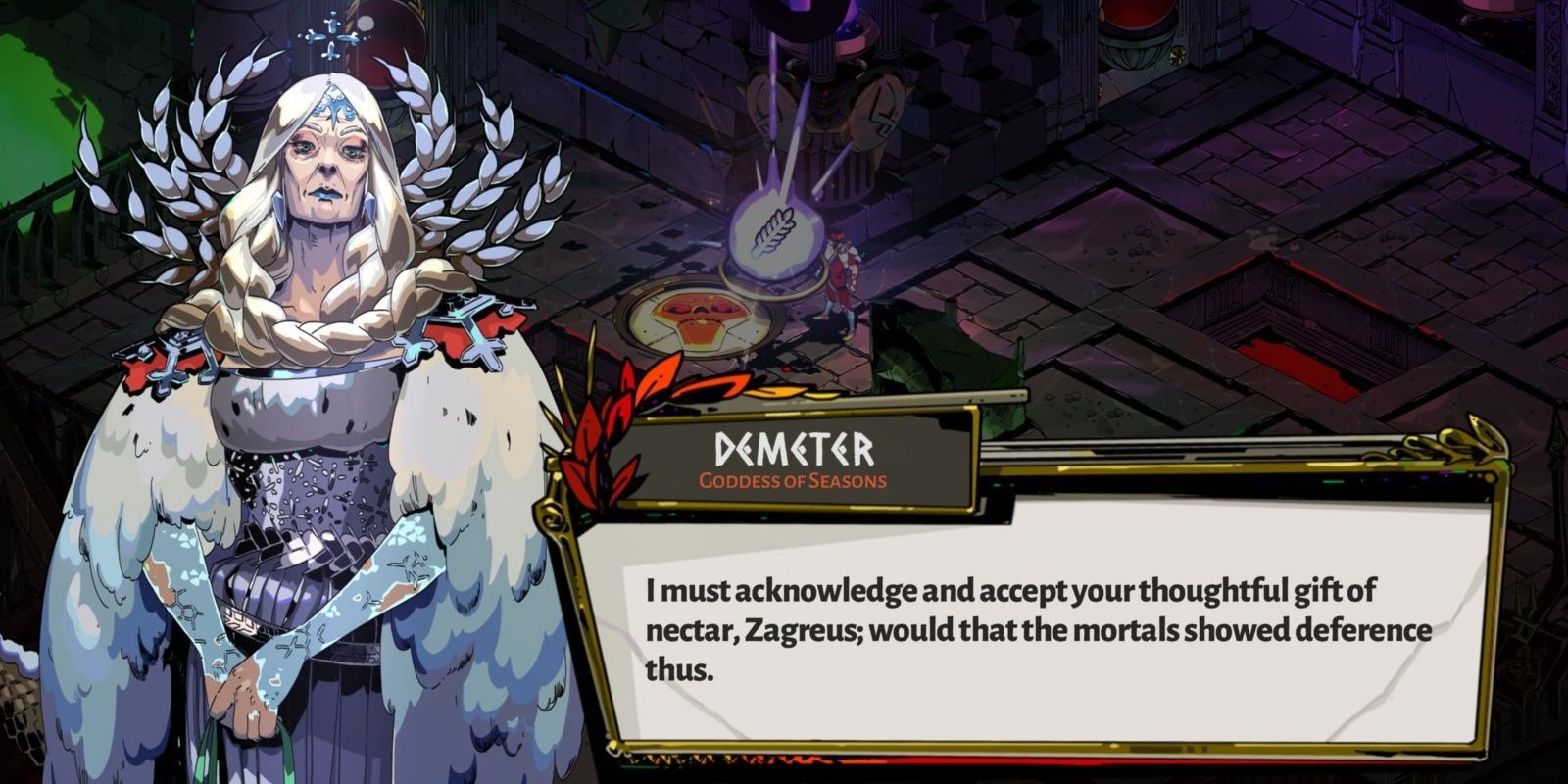 Demeter Dialogue with Zagreus