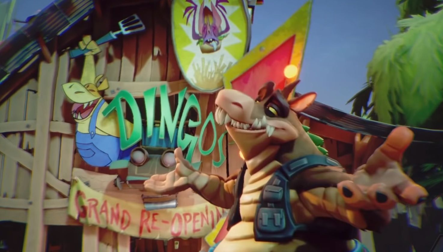 Dingodile and Dingo's Diner - Crash Bandicoot 4: It's About Time (Game)