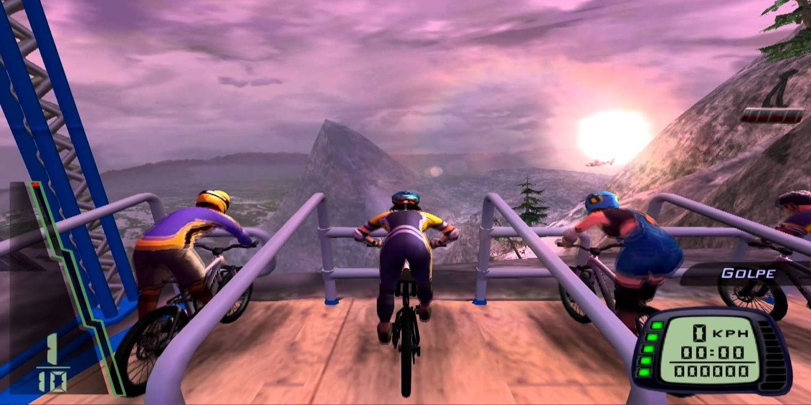 Downhill Domination gameplay