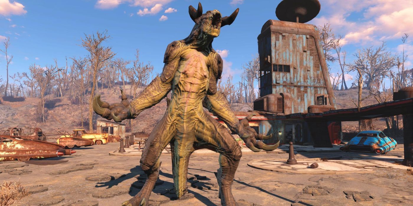 Fallout 4 Deathclaw Roaring
