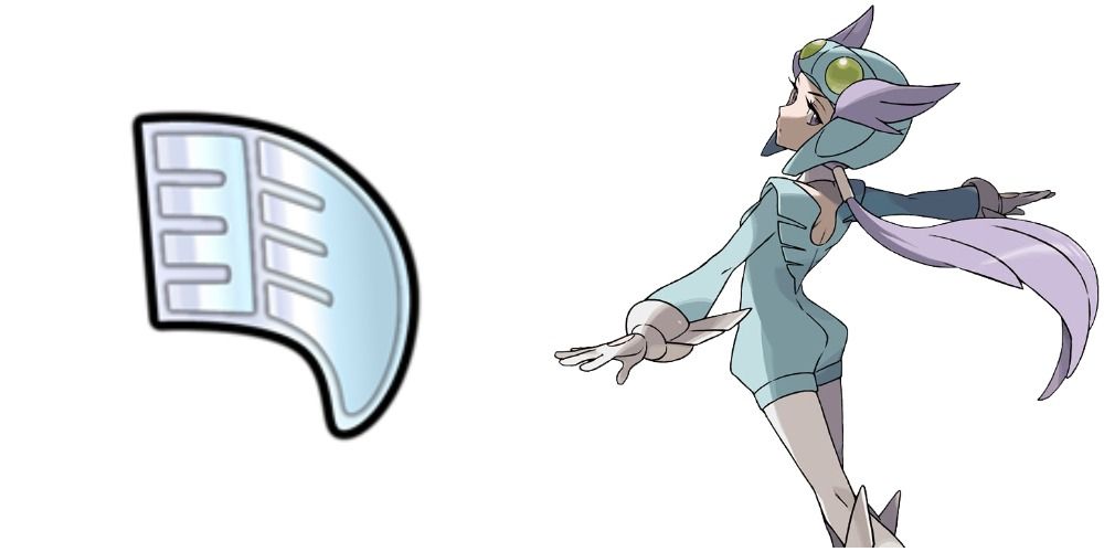 winona with the feather badge