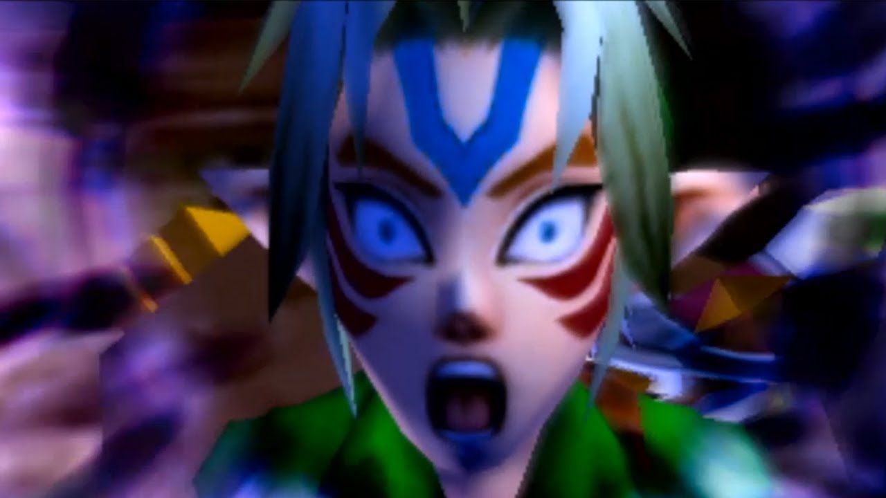 fierce deity mask transformation cutscene majora's mask