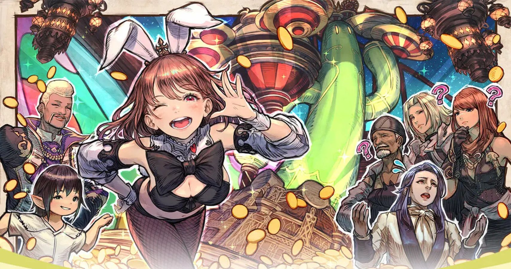 Final Fantasy XIV 14 Make It Rain Campaign