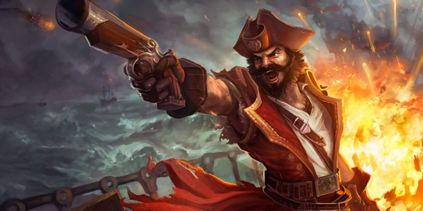 image of League of Legends champion Gangplank original splash art
