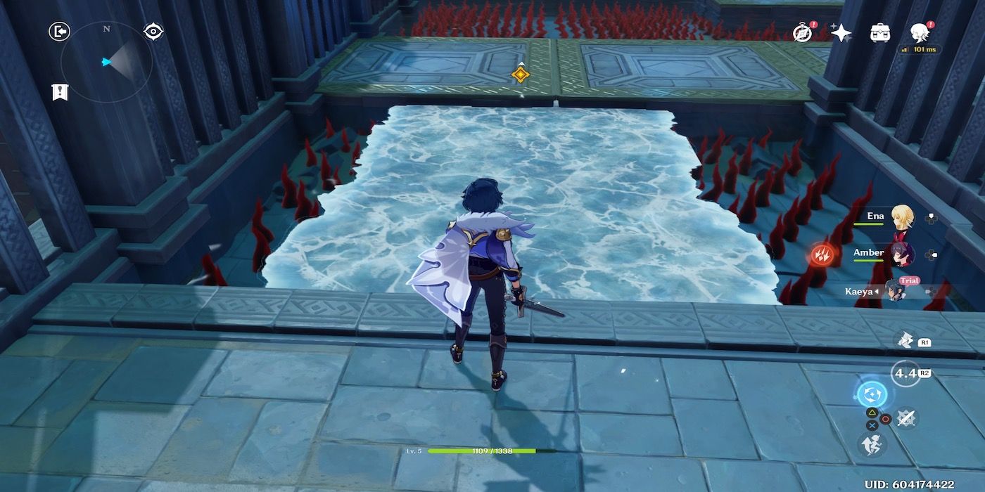 A gameplay screenshot from Genshin Impact