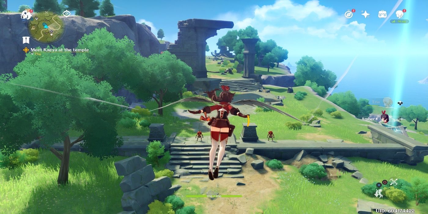 A gameplay screenshot from Genshin Impact