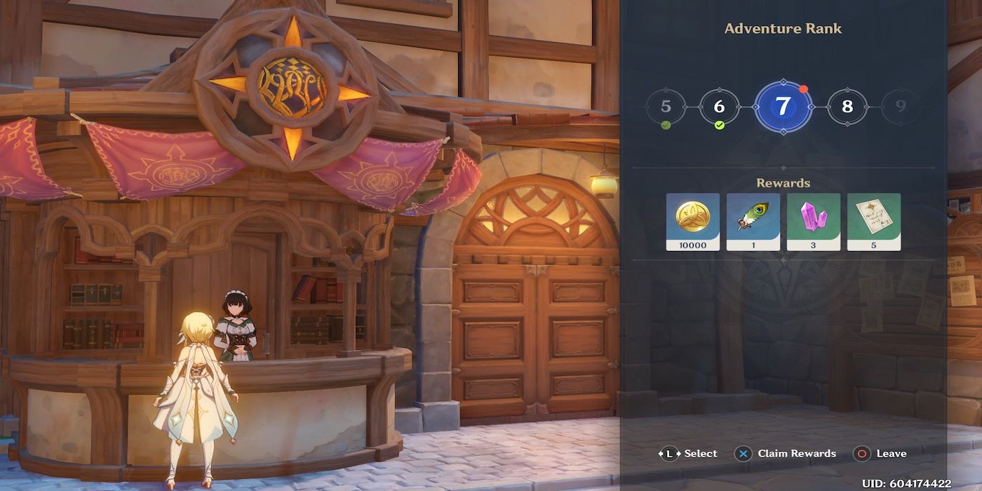 A gameplay screenshot from Genshin Impact