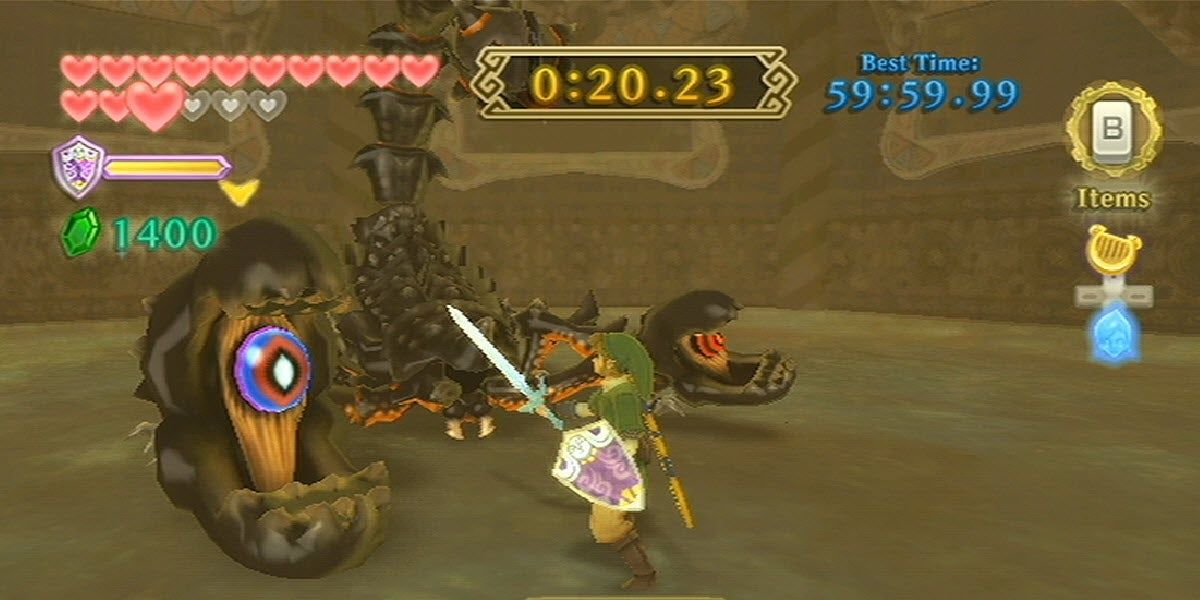 Goddess Shield in Zelda