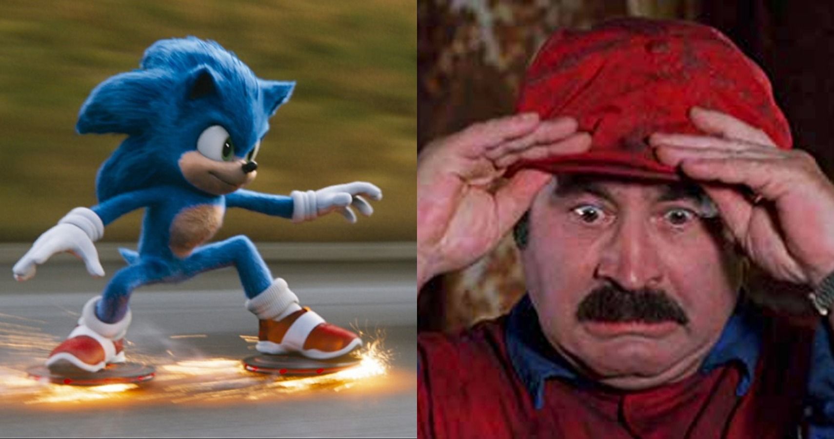 Sonic the Hedgehog (2020) and Super Mario Bros. Movie (1993)