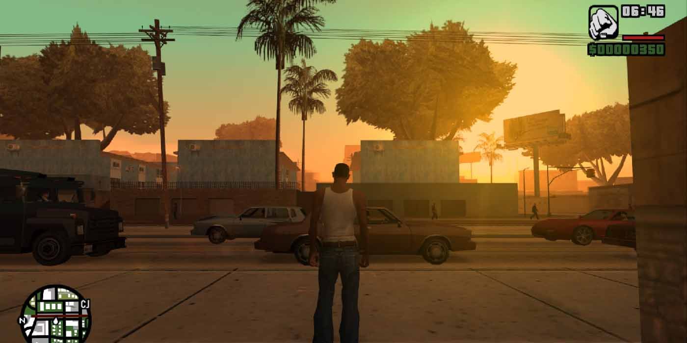 Grand Theft Auto: San Andreas for the PS2 street view