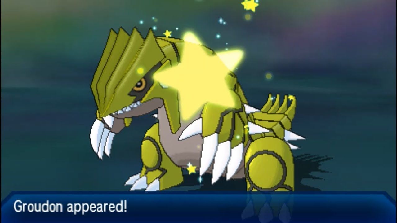 shiny groudon