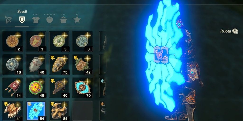Guardian Shield in BotW