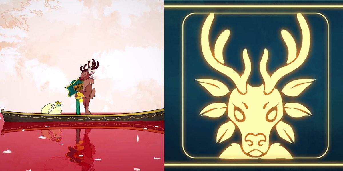 Gwen at the everdoor/ her achievement for a fully improved house