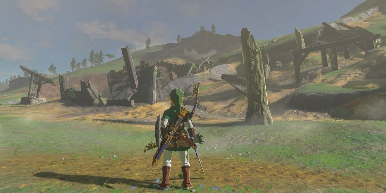 Rauru Settlement Ruins Breath of the Wild
