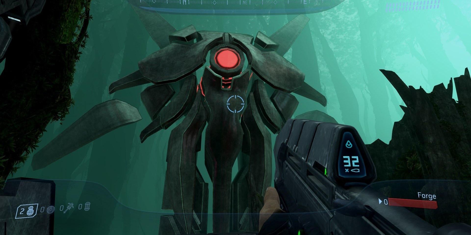 Halo 3 Cut Guardian enemy restored via mods.