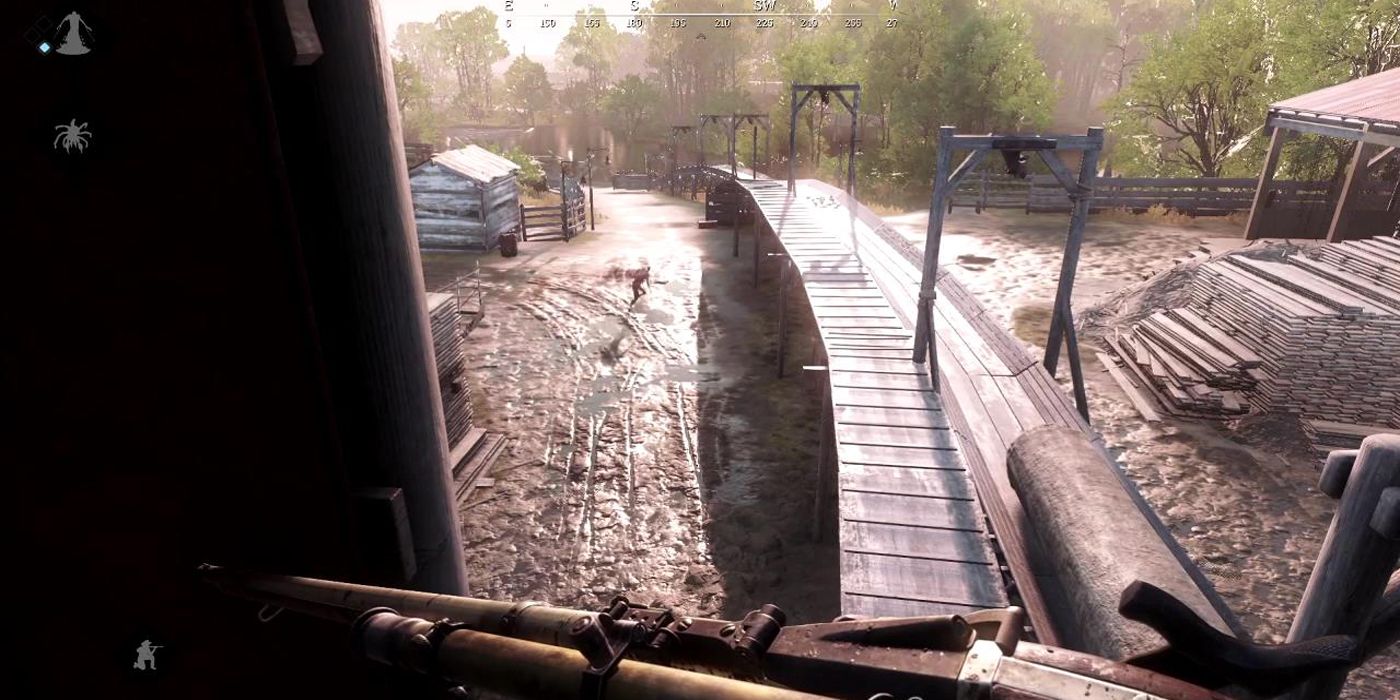 Hunt Showdown lumberyard