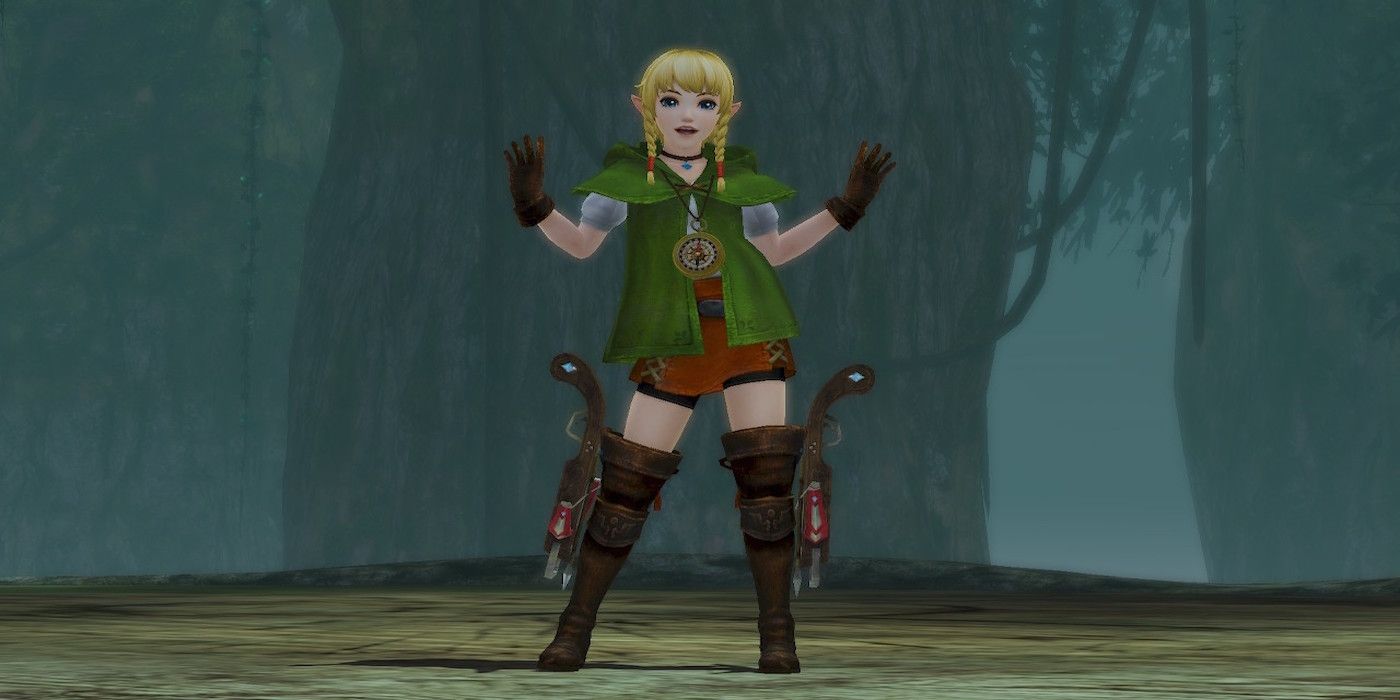 A gameplay screenshot from Hyrule Warriors