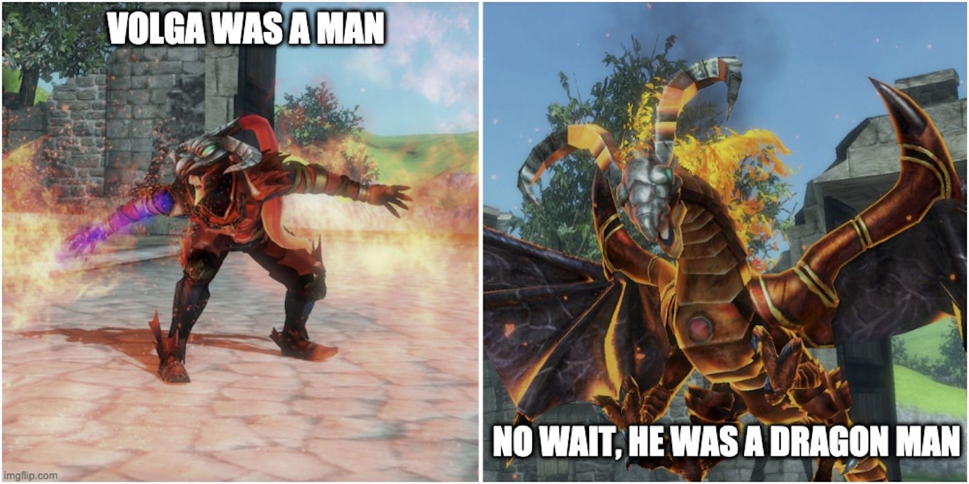 A meme about Hyrule Warriors