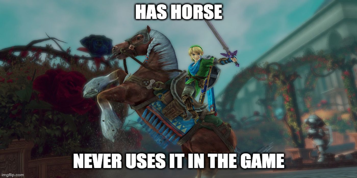 A meme about Hyrule Warriors
