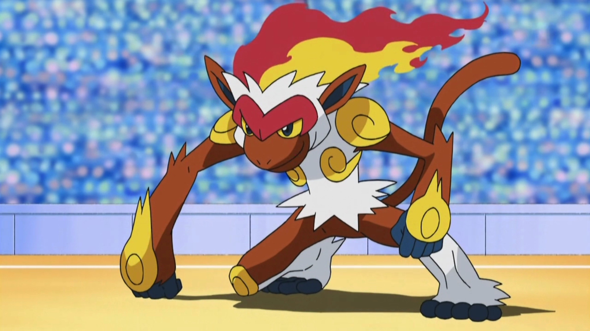infernape in the anime