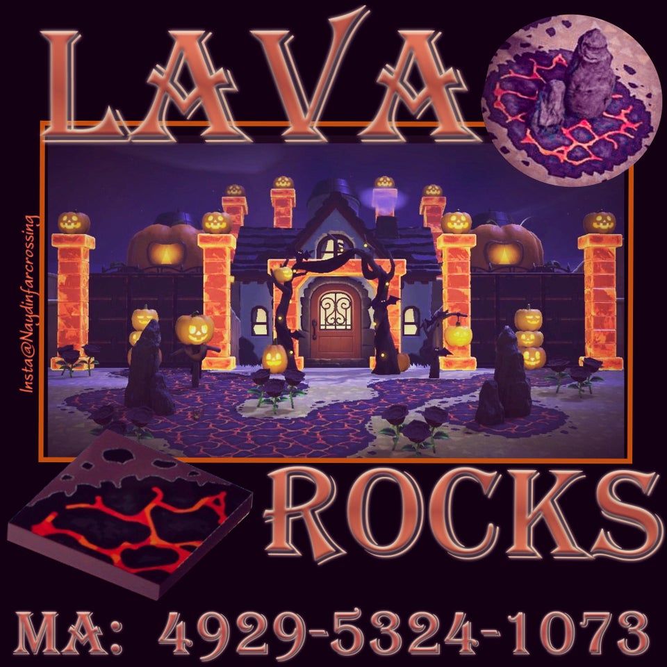 Lava Rock Path Animal Crossing