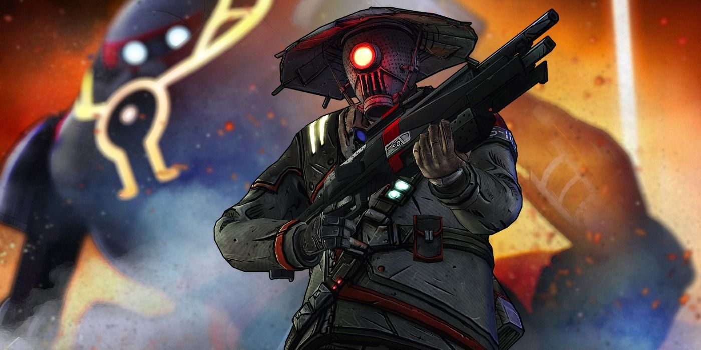 image of Loader Bot from Tales From the Borderlands standing in front of Gortys