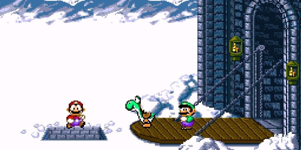 Mario, Yoshi, and Luigi in Mario Is Missing!