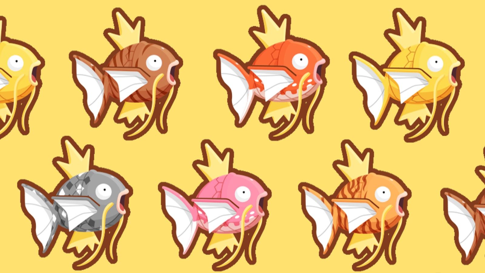 magikarp jump color variations